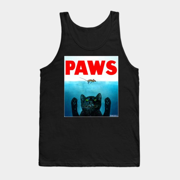 Paws (Cat Jaws) Tank Top