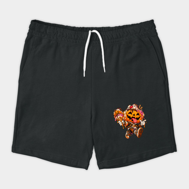 Ice Cream Pumpkin Shorts