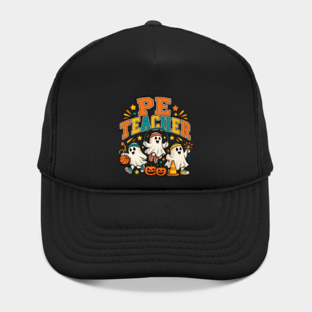 Pe Teacher Halloween Ghosts Gym Class Educator Hat
