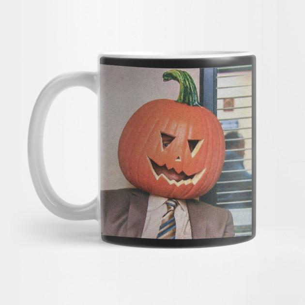 Dwight Pumpkin Head Mug