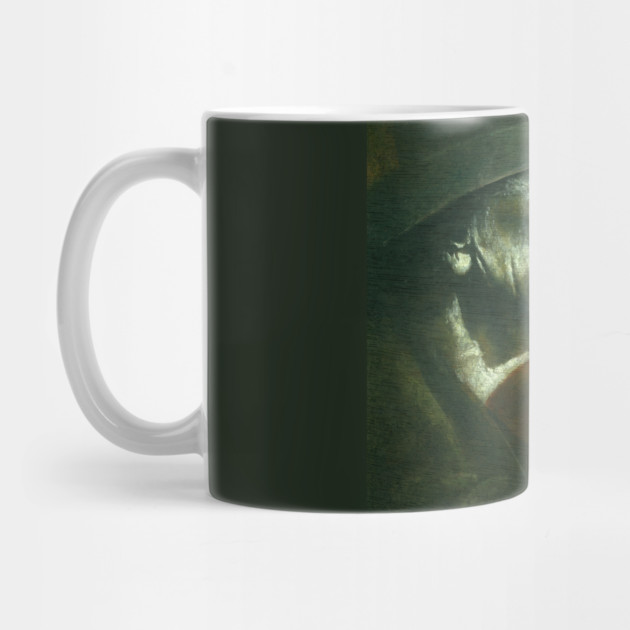Old Witch And Familiar Mug