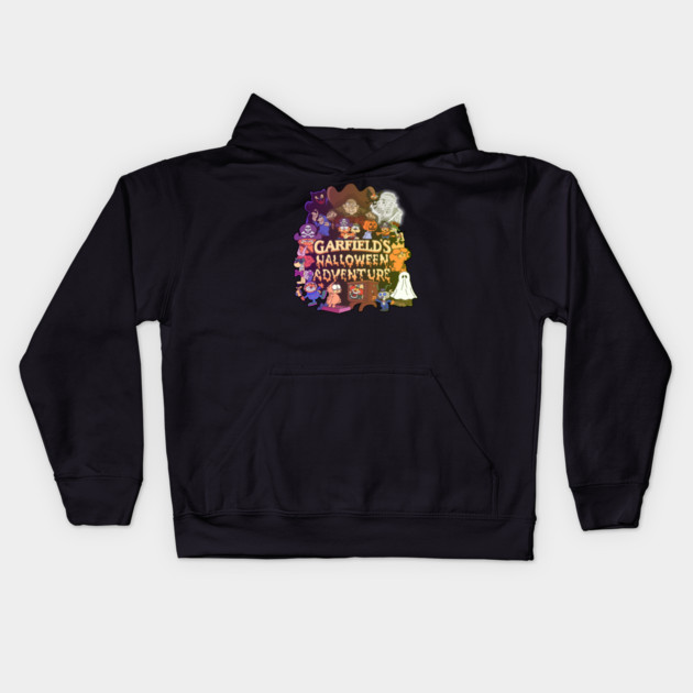 Halloween Adventure, 80s, cartoon, Kids Hoodie
