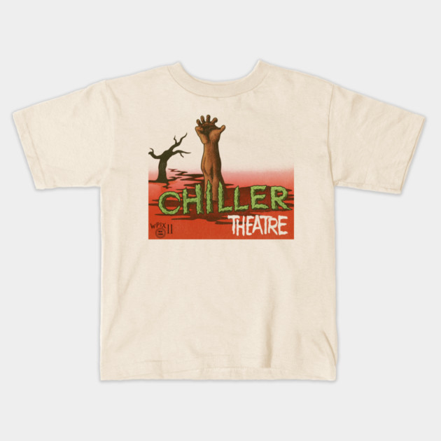 Chiller Theatre WPIX New York Horror Movie TV Show Kids T-Shirt