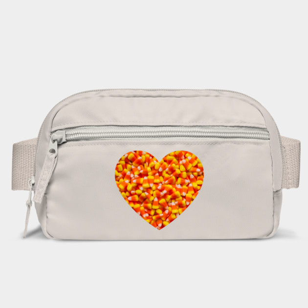 Candy Corn Heart Bag