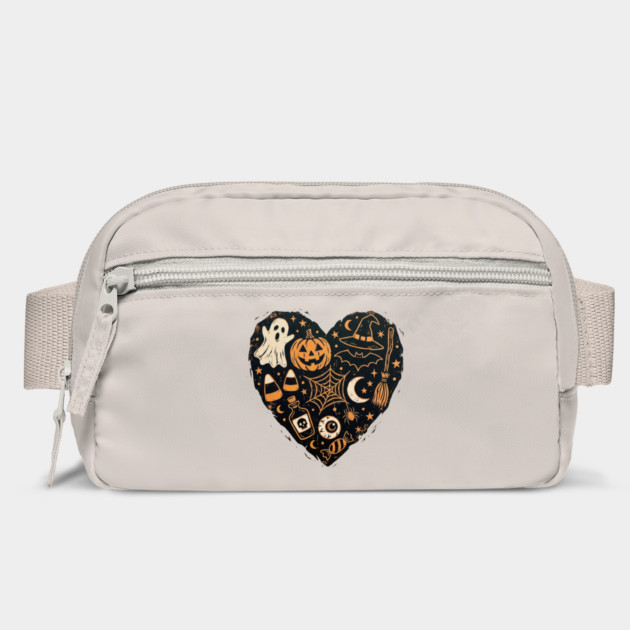 Halloween Black Heart Bag