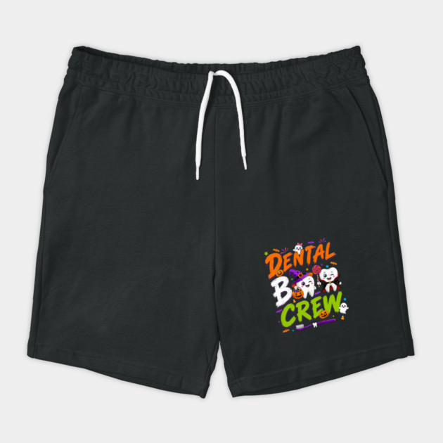 Dental Boo Crew Halloween Dentist Dental Assistant Shorts