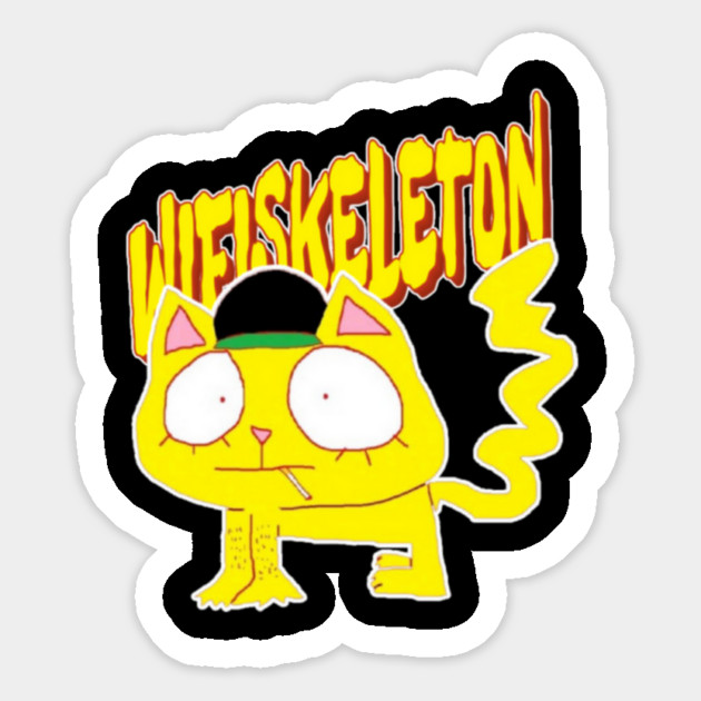 Wifiskeleton Sticker
