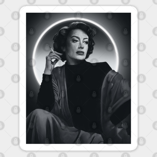 Joan Crawford (ver 1.) Sticker