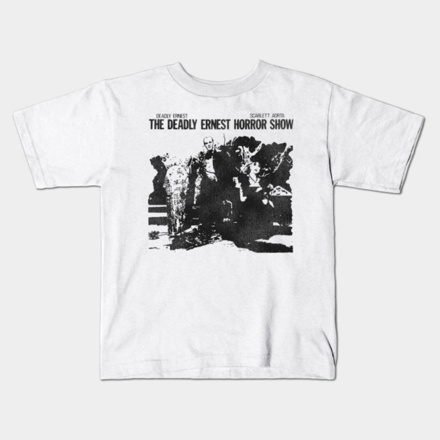 The Deadly Ernest Horror Show 80s UK Fright Night Kids T-Shirt