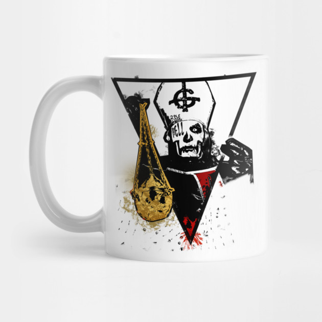 Papa Emeritus I street art Mug