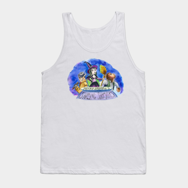 Penny Dreadful's Shilling Shockers Trio Logo by Sarah Adam Tank Top