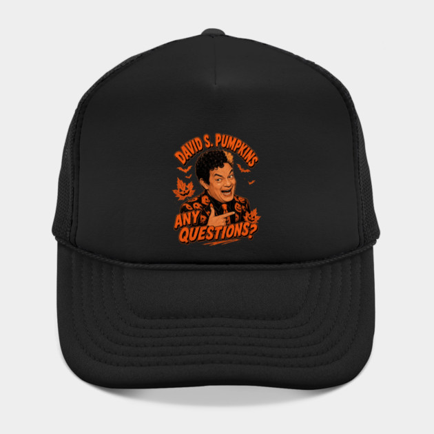 David S. Pumpkins Retro Any Questions Hat